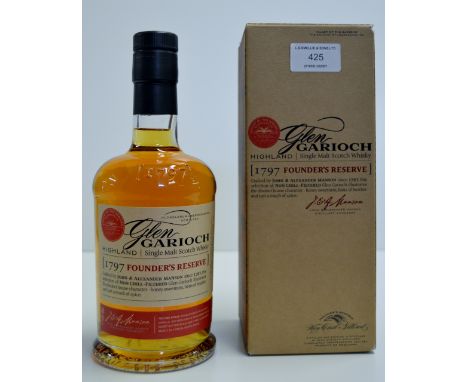 GLEN GARIOCH 1797 SINGLE HIGHLAND MALT SCOTCH WHISKY WITH PRESENTATION BOX - 700ML, 48% VOLUME     