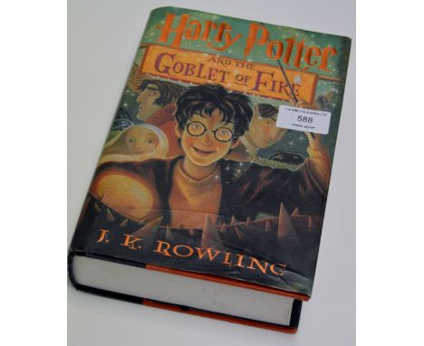 HARRY POTTER & THE GOBLET OF FIRE - FIRST AMERICAN EDITION, JULY 2000     