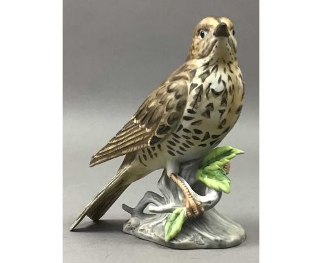 CERAMIC MODELS OF BIRDS,including Beswick and Border Fine Arts examples (9)