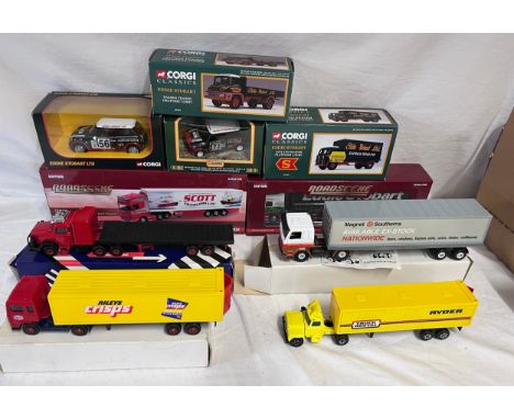 Corgi vehicles to include Roadscene Limited Edition CC18106 Scania R Series Curtainside Eddie Stobart Ltd - Carlisle, CC18102