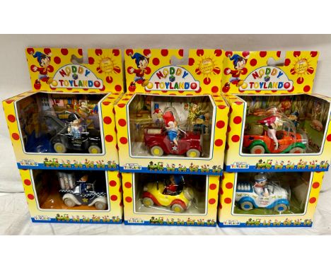 Noddy in Toyland - Lledo. A complete set of 6 x Lledo Collectibles 'Noddy in Toyland' diecast models to  include: Noddy's Car