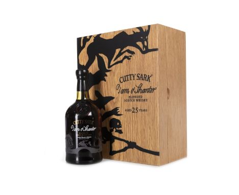 CUTTY SARK TAM O'SHANTER AGED 25 YEARS Blended Scotch Whisky One of 5,000 bottles. 700ml, 46.5% volume, in wooden presentatio