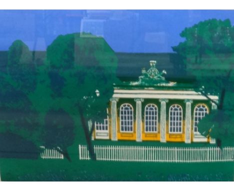 * Geoffrey Elliott (British, 1935 -), Royal Spa, Brighton, lithograph, signed, inscribed and numbered 62/75, 44cm x 59cm.  
V