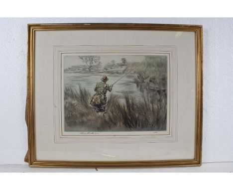 Henry Wilkinson (1921-2011), four limited edition etchings, labrador flushing a pheasant 122/150, spaniel flushing a duck 53/