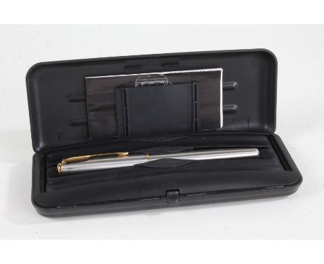 Parker Sonnet roller ball pen, with a Parker plastic case&nbsp;