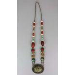 Ritualschmuck mit Jadeanhänger