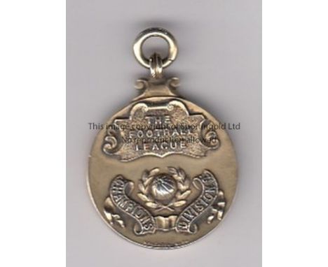 FULHAM DIVISON 2 MEDAL 1949 Division 2 Championship medal awarded to John (Jack) McDonald , 1948-49 John McDonald was signed 