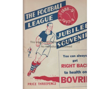 FIRST DIVISION SOUVENIRS   Two large format team group booklets. First Division 1936-37 and similar 1937-38 although one page