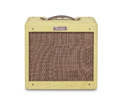 Rory Gallagher: A Fender Pro Junior Amplifier,1994,Serial no. No.T20962 on back plate, tweed covering, one 10in Alnico Blue s