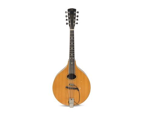 Rory Gallagher: An Eccleshall Mandola,1972,Serial no. 0048 on label inside, also dated 1972 and signed by the luthier, bound 