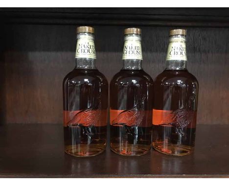 NAKED GROUSE BLENDED MALT (3)
Blended Malt Scotch Whisky.
70cl, 40% volume. 
2 bottles. CONDITION REPORT: Both very good. 