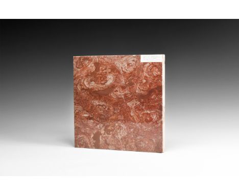 Paleo Proterozoic, 2.2-1.8 Billion Years BP. A rectangular block of Collena cylindrica stromatolite with one polished face.  