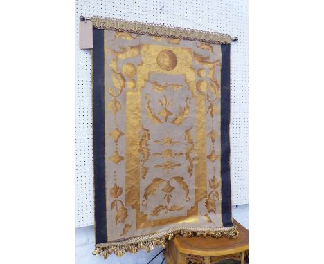 WALL HANGING, vintage Italian style, 120cm x 77cm.