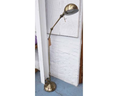 READING LAMP, American Art Deco inspired design, 170cm H. 