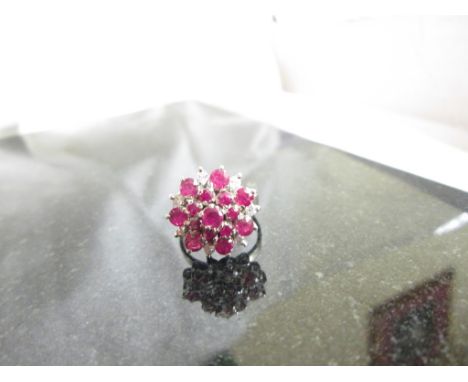 A Ruby & Diamond dress ring