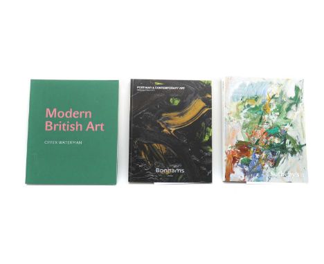 A large collection of Christie's, Sotheby's, Bonhams and other auction catalogues,predominantly Impressionist, Modern, Post W