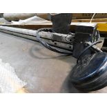 Fabric Slitter Guide, comes with blade, 110 Volts Semi automatic. Working Width X, Rigging Fee $25