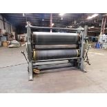Morrison Calendar: Model No: 100, Working Width 72", (3) Roll Calander (1) Steel, (2) rolls CHROME H