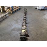 Vacuum Slot, 165" Length, 8" Diameter, Rigging Fee $25
