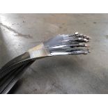 NEW Sprial Rotary Blade, 83" x 4.7", 1.5mm thick, Model: G202110120M15, Qty: 22, Rigging Fee $25