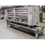 Mahlo System straitening Machine: Model RFMC 94H, 550 Volts, 1.8 amps, Working Length: 104 3/4", Rig