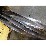 NEW Sprial Rotary Blade, 79 inches, New, Qty: 22, Rigging Fee $25
