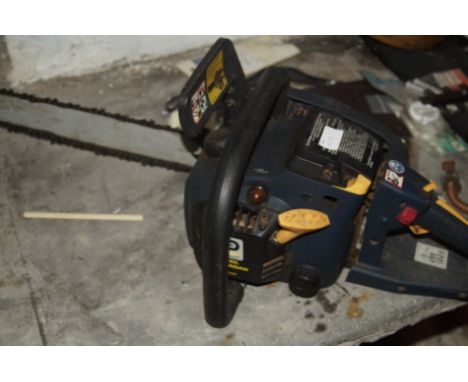 A Pro petrol chainsaw. 