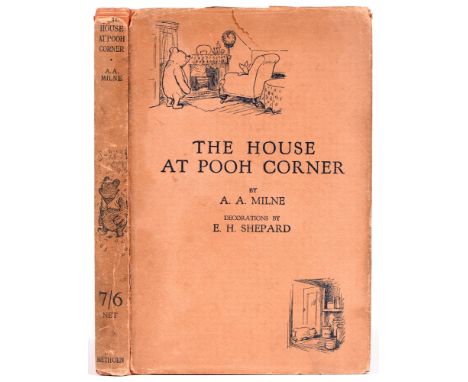 Children's Book. Milne (A.A.) &amp; Shepard (E.H., illustrator), The House at Pooh Corner,&nbsp;first trade edition, London: 