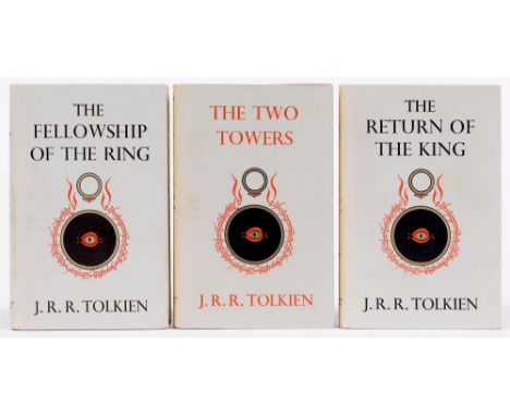 Tolkien (J.R.R.), The Lord of the Rings,&nbsp;three-volume set, first editions, harlequin impressions: The Fellowship of the 