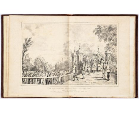 The Eglinton Tournament. Aikman (James) &amp; Gordon (W., illustrator), An Account of the Tournament at Eglinton,&nbsp;Revise