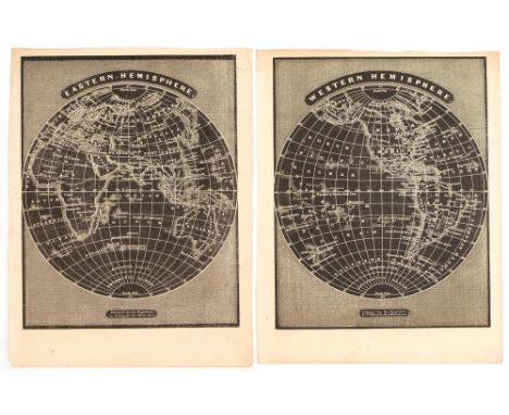 Cartography. A miscellaneous collection of small format maps, early 19th c and later,&nbsp;comprising approx. 30 world maps, 