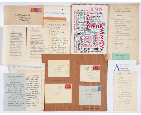 Handwriting and Calligraphy. The manuscript archive and working specimen collection of John Le F. Dumpleton,&nbsp;pedagogue a