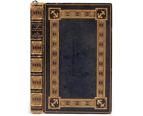 Fine Binding, Royal Navy. Penrose (The Rev. John), Lives of Vice-Admiral Sir Charles Vinicombe Penrose, K.C.B., and Captain J