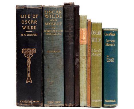 Wilde (Oscar), eight studies,&nbsp;including&nbsp;Gide (André) &amp; Mason (Stuart, editor), Oscar Wilde: A Study [...], firs