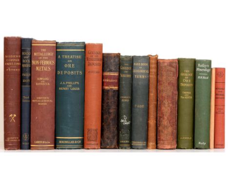 Geology. Hall (Townshend M.), The Mineralogist's Directory,&nbsp;London: Edward Stanford, 1868, split title gutter but OK, or