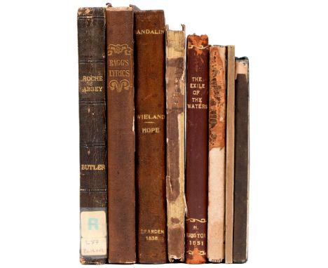 Poetry. Early 19th c and later Nottinghamshire authors or imprints, including Bailey (Thomas),&nbsp;The Carnival of Death. A 