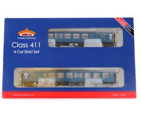 A Bachmann Model Railways OO class 411 4 Car EMU Set (31-426). Comprising a Southern Region 4CEP multiple unit in late BR Sou