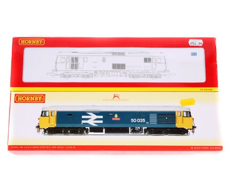 2 Hornby Railways OO gauge diesel-electric locomotives. Class 73 Bo-Bo ‘Dave Berry’ (R3045) RN 73202 in ‘Gatwick Express’ lig