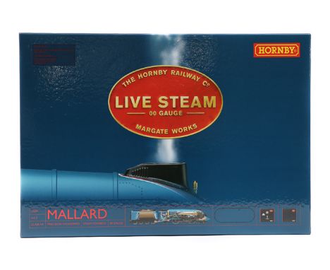 The Hornby Railway Company OO gauge Live Steam powered locomotive. LNER class A4 4-6-2 tender locomotive, ‘Mallard’, RN 4468.