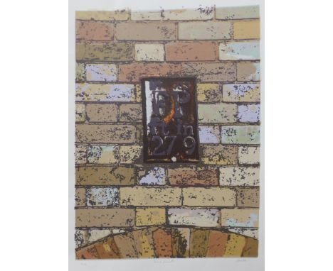 A signed Pamela Guille limited edition print, Fire Point, unframed 