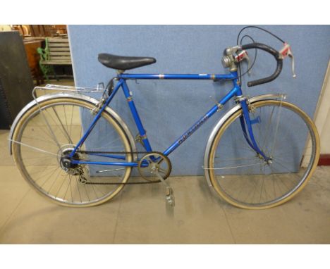 A vintage HWE German bicycle 