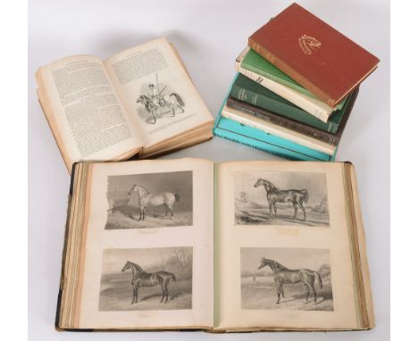YOUATT (William) The Horse with a Treatise of Draught, London 1853: BARRETT (JLM) Practical Horsemanship, a 19th century scra