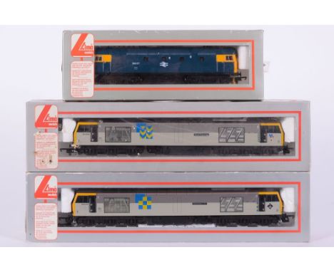 Lima , two class 60 diesel locomotives and a class 26 locomotive: various liveries, all boxed. 
