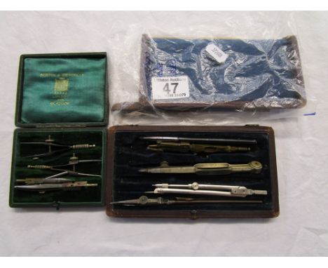 2 boxed compass sets