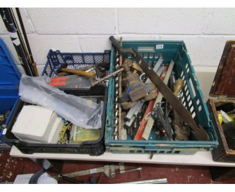 3 boxes of tools