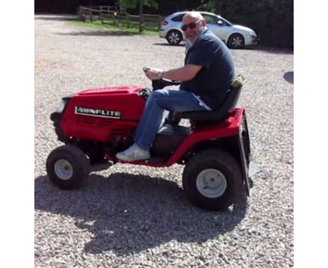 Lawn Flight tractor with new battery (without cutting disk)