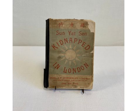 A rare early 20th century 1st edition (later issue) book titled 'Kidnapped in London: Being the Story of my Capture by, Deten