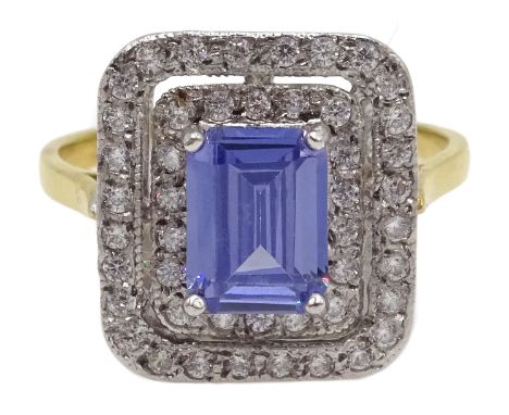 Iolite gold on silver dress ring Condition Report size P-Q