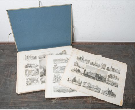 Wendt, Emil (Hrsg.), Bilderatlas der Länderkunde, m. besonderer Rücksicht auf Völkerkunde,Geschichte u. naturgeschichte, Mapp