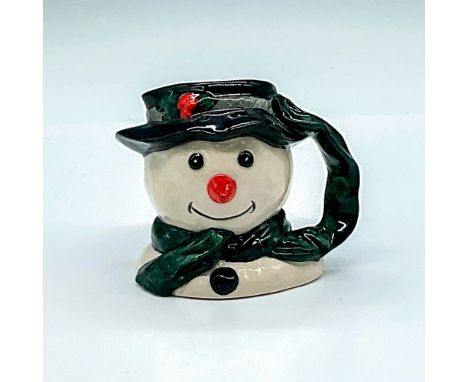 Style One, scarf handle. White, green, and black coloration.Royal Doulton backstamp. Artist: Graham TongueIssued: 1994 - 1994